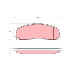 TRW DTEC Brake Pads