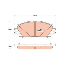 TRW DTEC Brake Pads