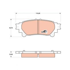 TRW DTEC Brake Pads