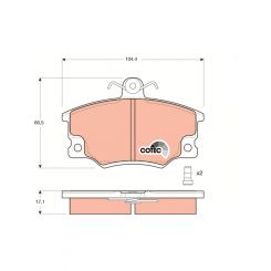 TRW Brake Pads