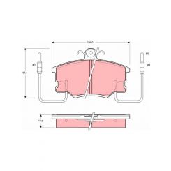 TRW Brake Pads