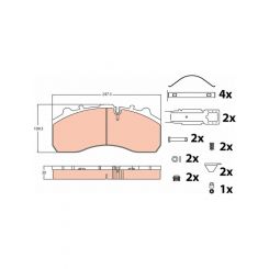 TRW Brake Pads