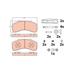 TRW Brake Pads