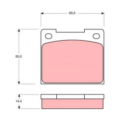 TRW Brake Pads