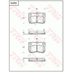 TRW DTEC Brake Pads