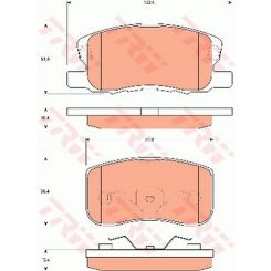 TRW Brake Pads