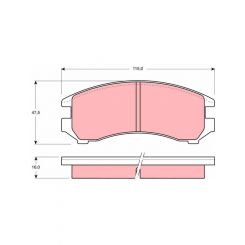 TRW Brake Pads