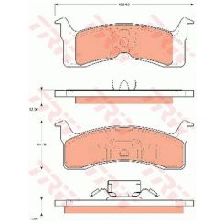TRW Brake Pads