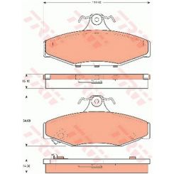 TRW Brake Pads