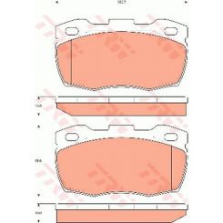 TRW Brake Pads