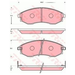 TRW Brake Pads