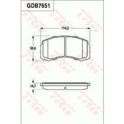 TRW Brake Pads