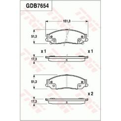 TRW Brake Pads