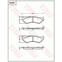 TRW Brake Pads