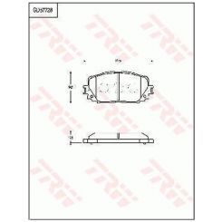 TRW DTEC Brake Pads