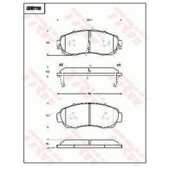 TRW Brake Pads