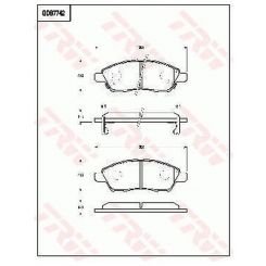 TRW Brake Pads