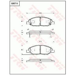 TRW Brake Pads