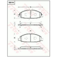 TRW Brake Pads