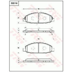 TRW Brake Pads