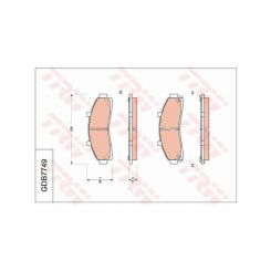 TRW Brake Pads