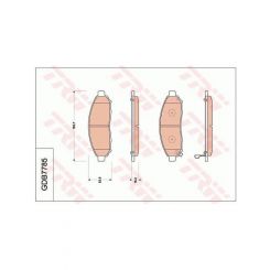 TRW DTEC Brake Pads