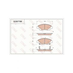 TRW DTEC Brake Pads