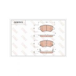 TRW DTEC Brake Pads