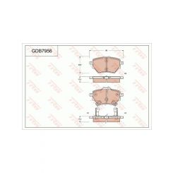 TRW DTEC Brake Pads