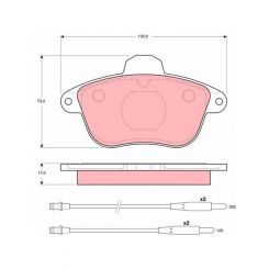 TRW Brake Pads