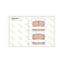 TRW DTEC Brake Pads