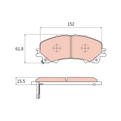 TRW DTEC Brake Pads