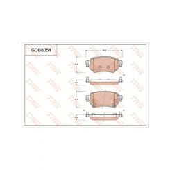 TRW DTEC Brake Pads