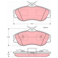 TRW Brake Pads
