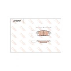 TRW DTEC Brake Pads