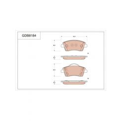 TRW Brake Pads