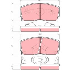 TRW Brake Pads