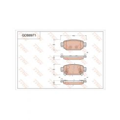 TRW DTEC Brake Pads