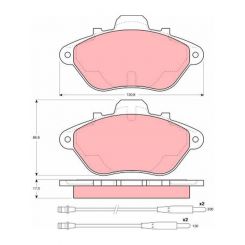 TRW Brake Pads