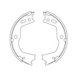 TRW Parking Brake Shoe