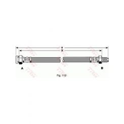 TRW Brake Hose Line