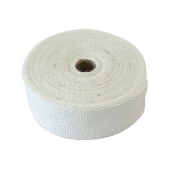 Aeroflow Exhaust Insulation Wrap 2 Inch Wide, 50ft Length White