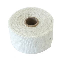 Aeroflow Exhaust Insulation Wrap 2 Inch Wide, 15ft Length White