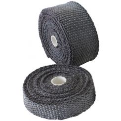 Aeroflow Exhaust Insulation Wrap 2 Inch Wide, 50ft Length Black