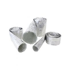 Aeroflow Aluminised Heat Sleeve 1-1/8" to 1-1/2" I.D 3ft (1m) Length