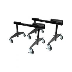 Allstar Performance Chassis Dollies 30" Wide 13-19" Height Black