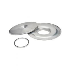 Allstar Performance Aluminum Flat 14" Air Cleaner Kit Plain