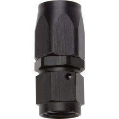 Allstar Performance Reusable Hose End Black Straight -6AN