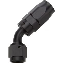 Allstar Performance Reusable Hose End Black 45 Degree Elbow -16AN