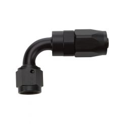 Allstar Performance Reusable Hose End Black 90 Degree Elbow -6AN